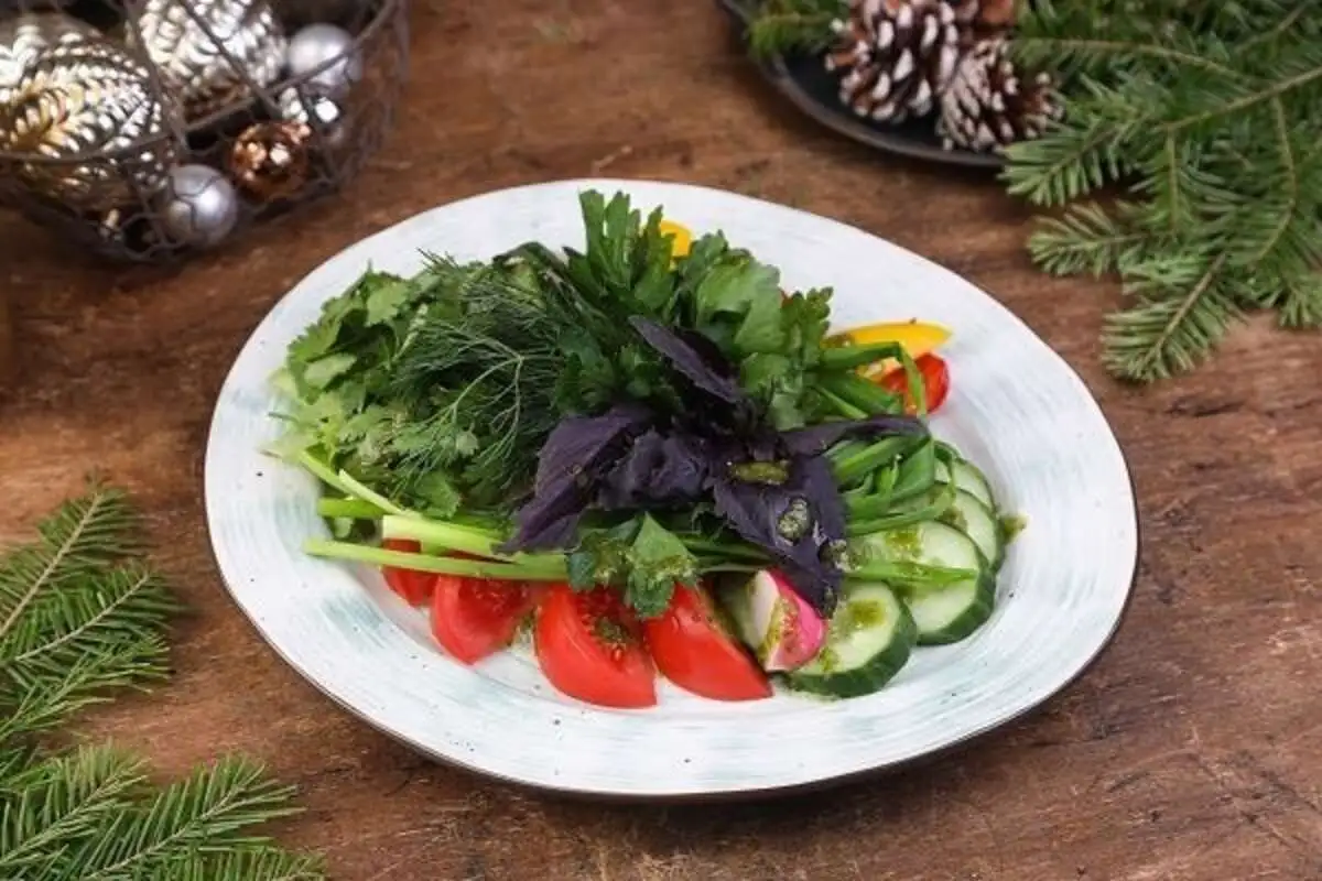 Ассорти овощей и зелени 