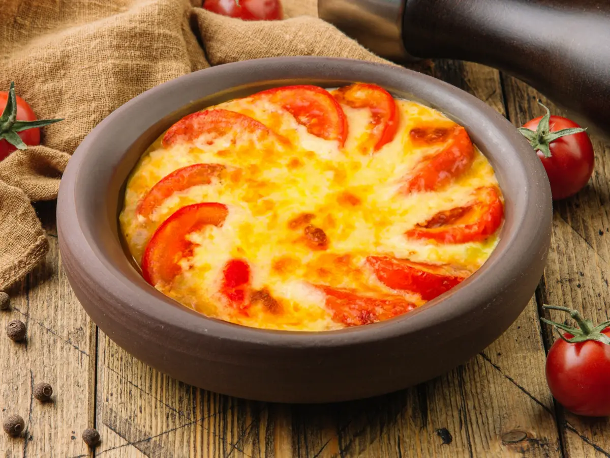 Запеченый сулугуни