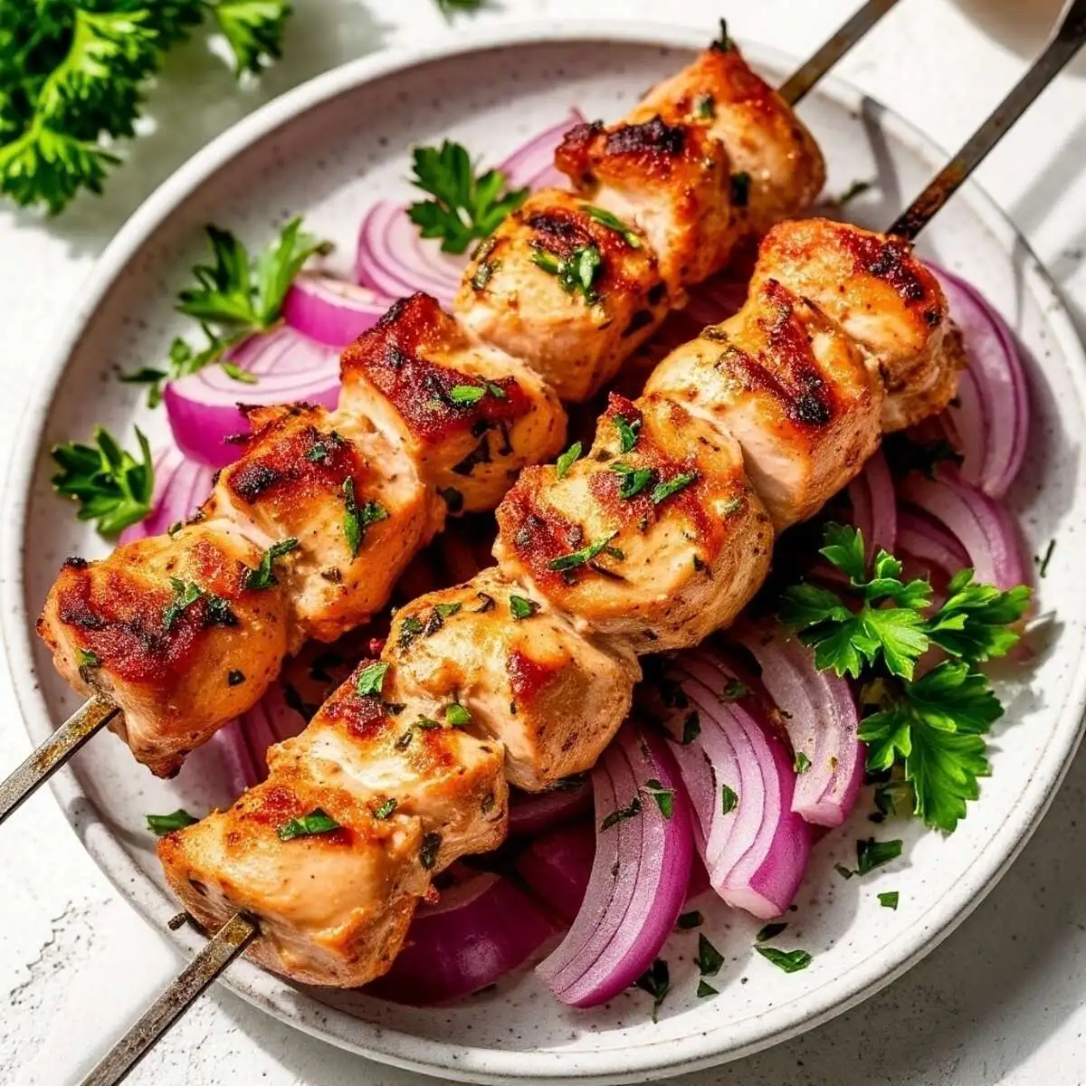 Шашлык из филе куриной грудки 100/15/20 гр.