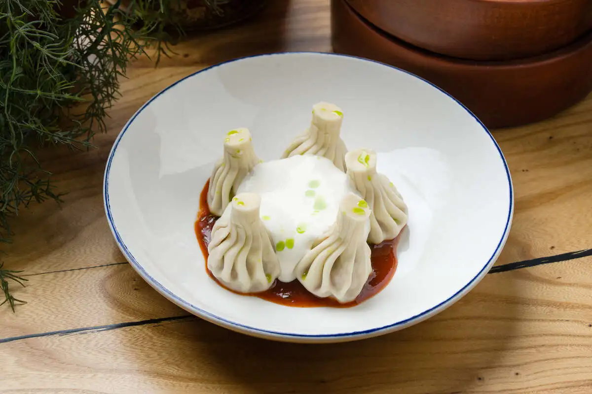 Хинкалиони с уткой 