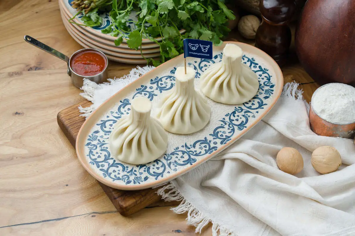 Хинкали традиционные отварные