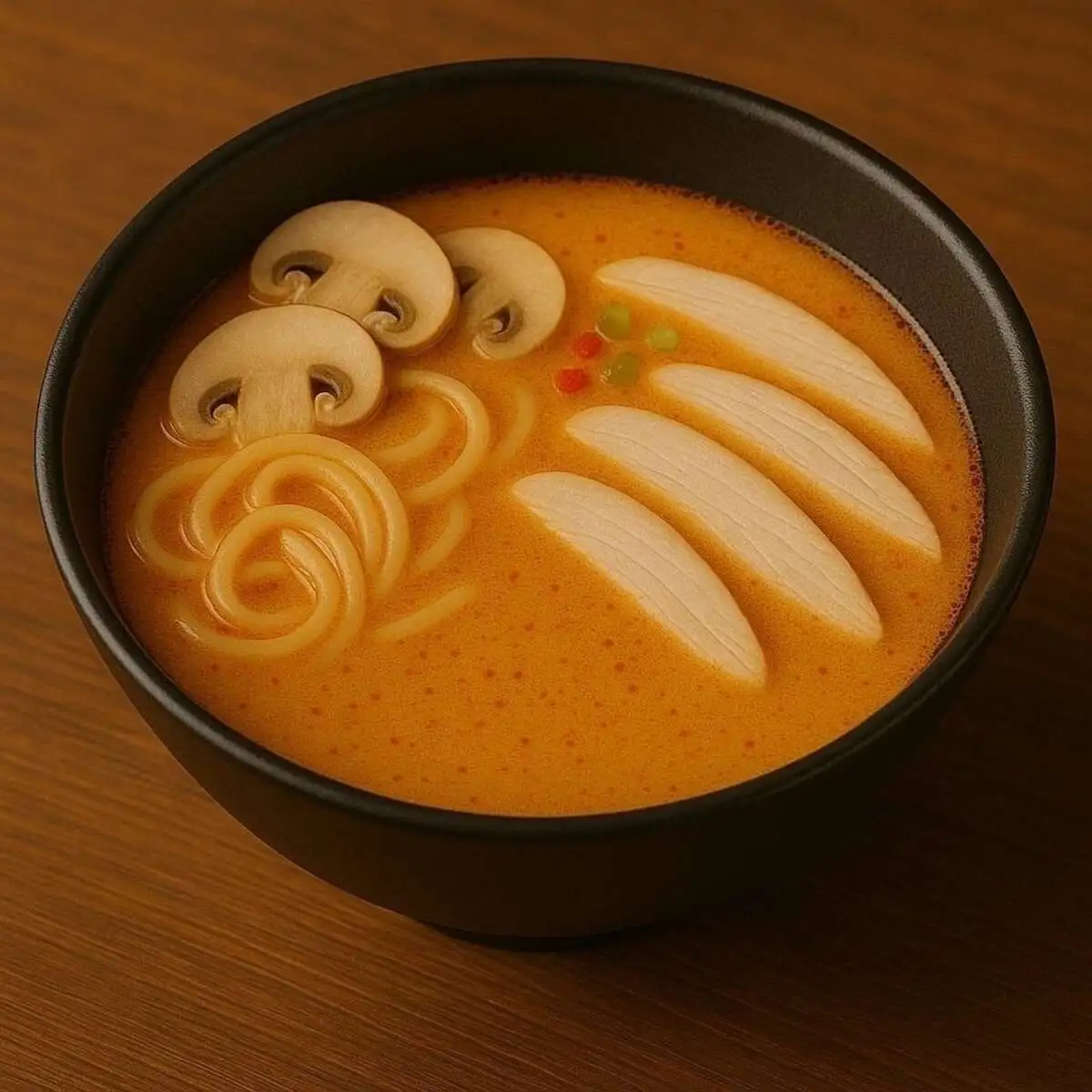 Том ям с курицей (с лапшой)