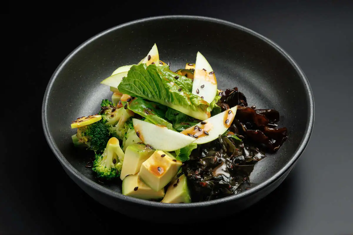 Зеленый салат