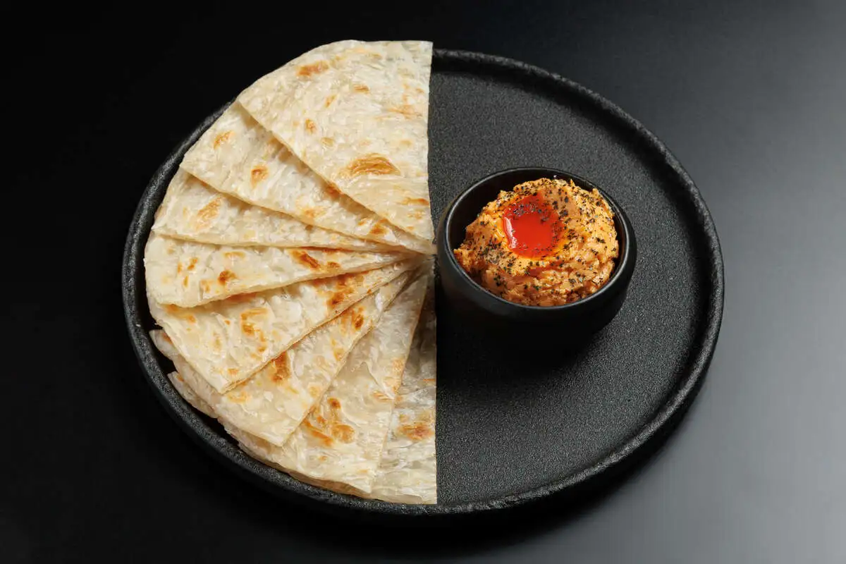 Роти с маслом Кимчи