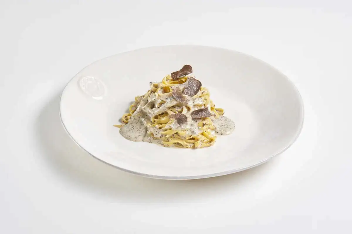 Фетучини с трюфельным кремом