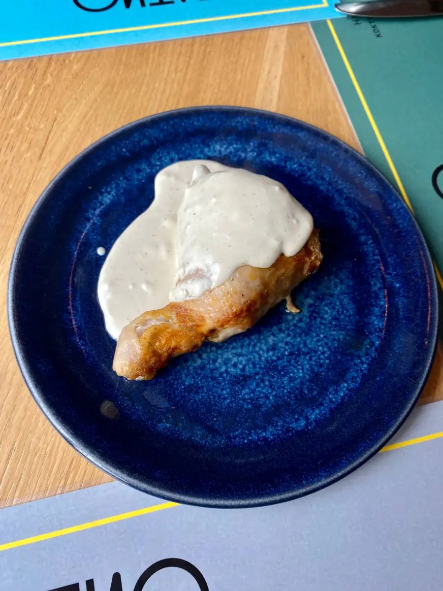 Фаршированная куриная ножка, 150/50г