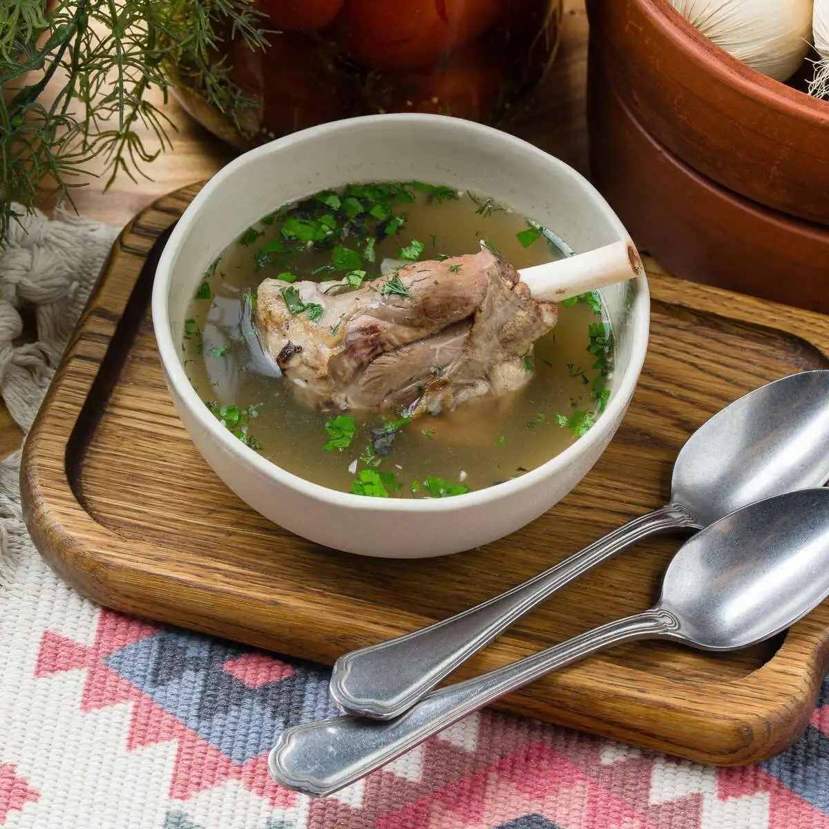 Похмельный суп Хашлама