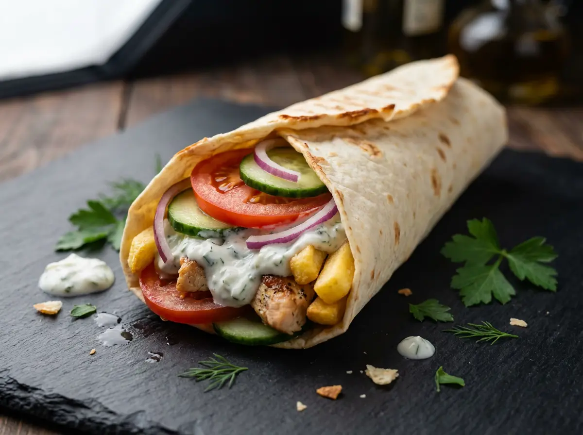 Гирос в лаваше