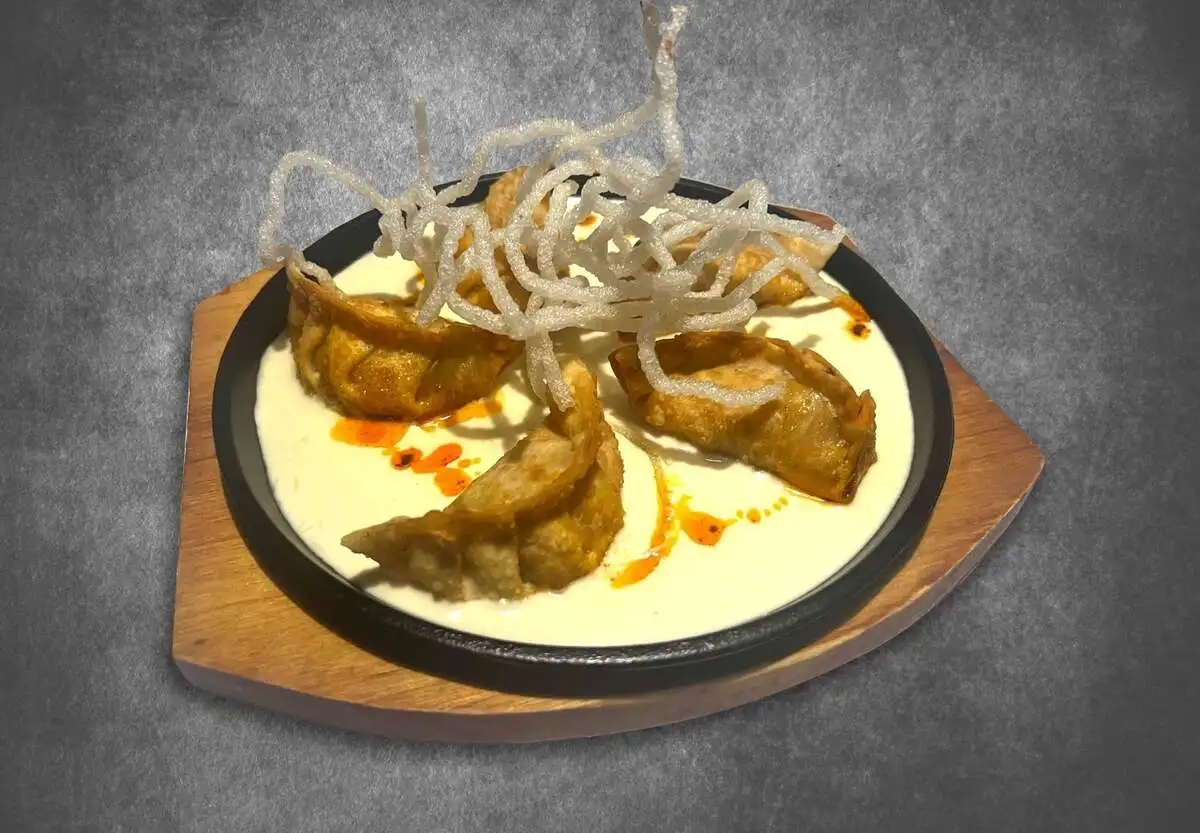 Гедза с креветкой-