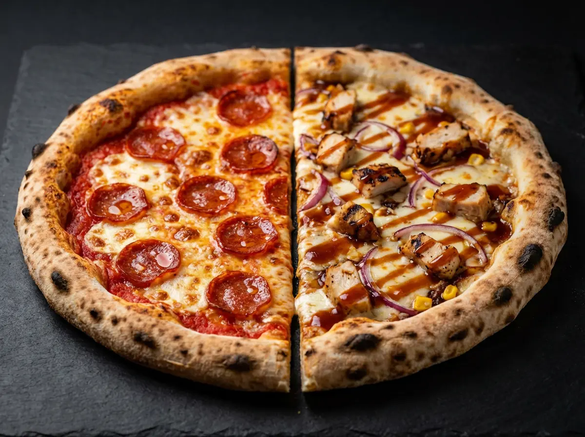 Пицца 2 Вкуса 30см