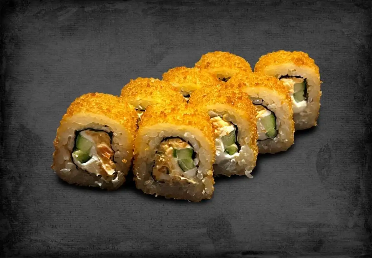 Жареный ролл с новым замесом -