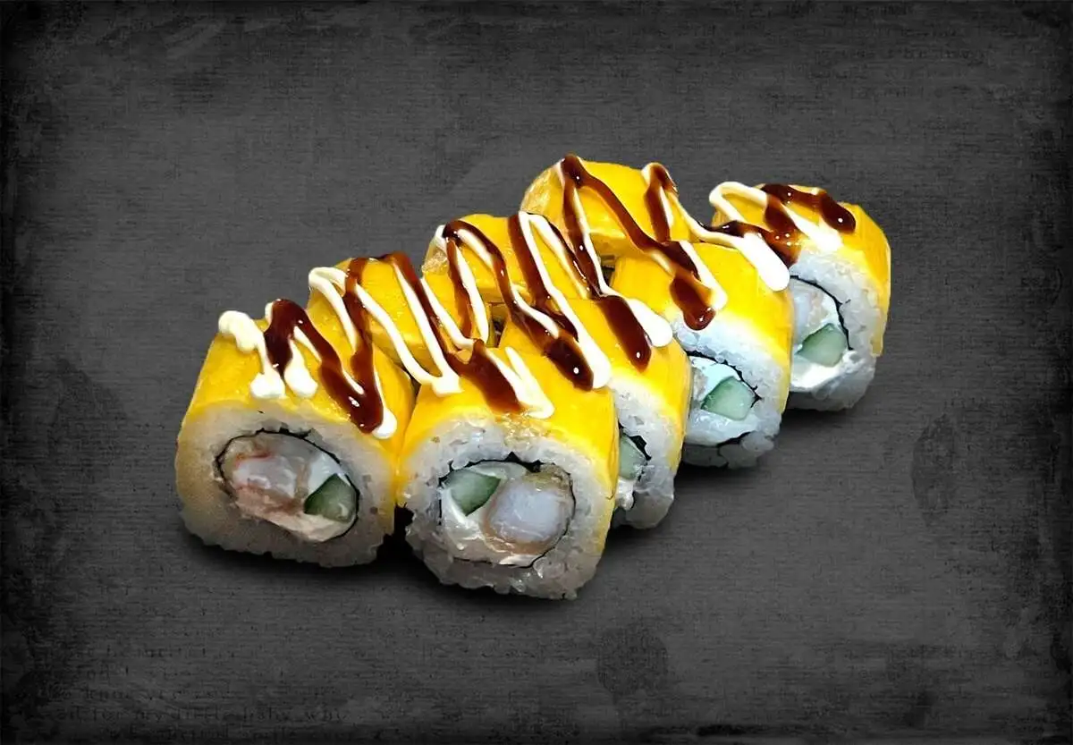 Ролл с плавленным сыром -