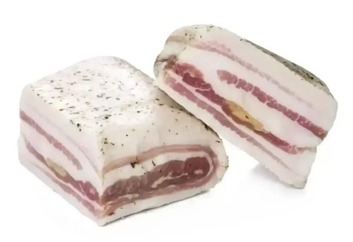 Сало Белорусское Соленое с Чесноком 