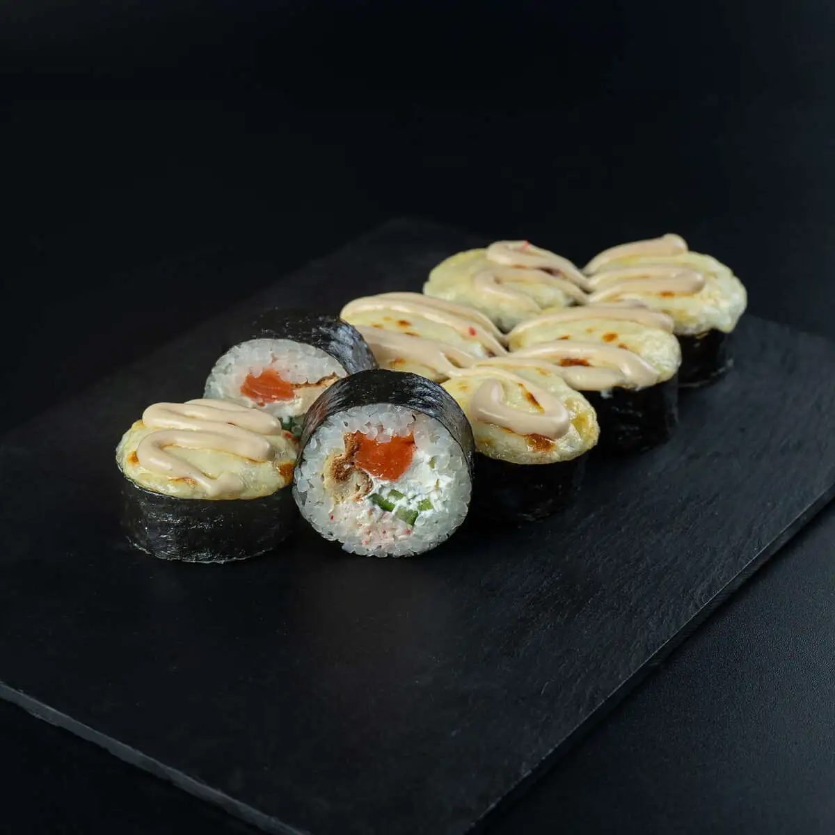 ЗАПЕЧЕННЫЙ ЛОСОСЬ КРАБ