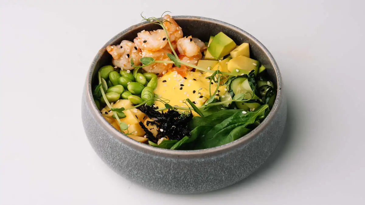 Поке с креветкой