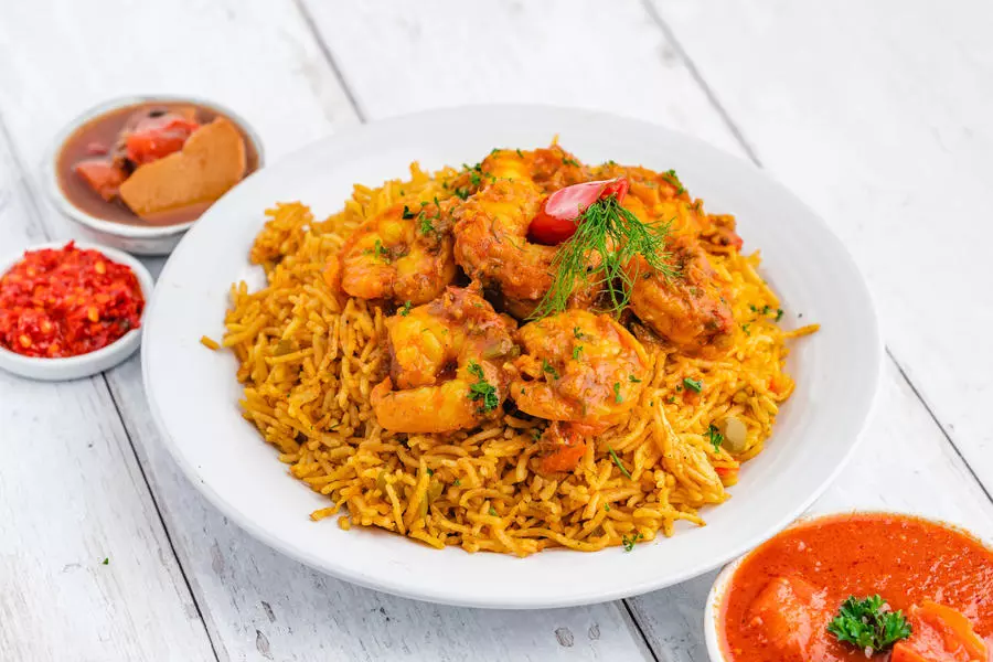 MUTABAQ SHRIMP MURABIYAN