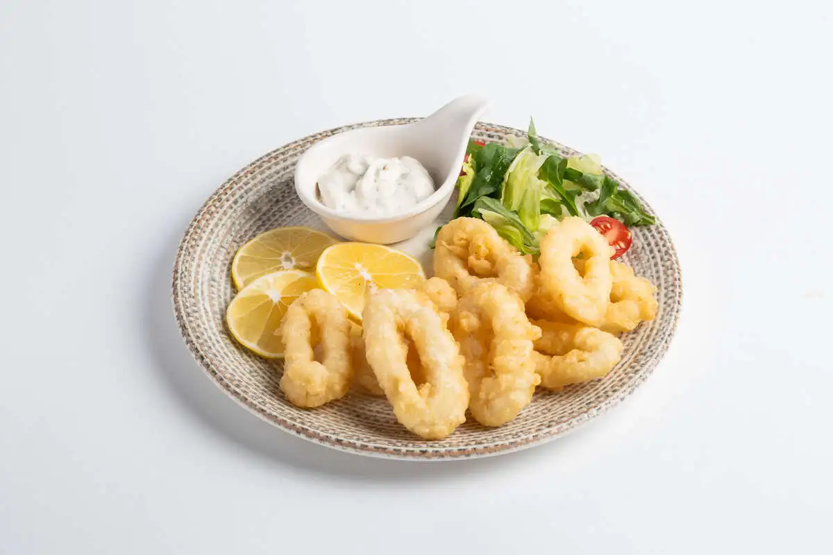 Жареные кальмары