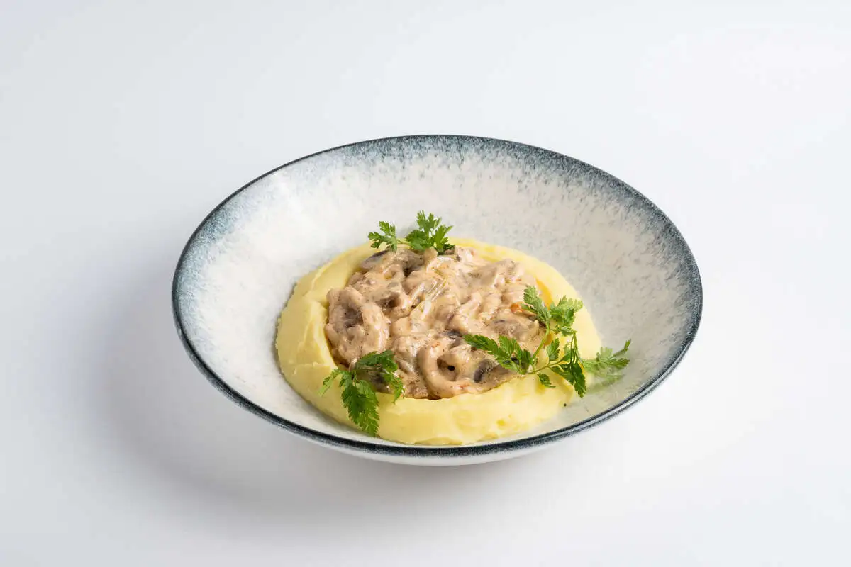 Строганов с мясом