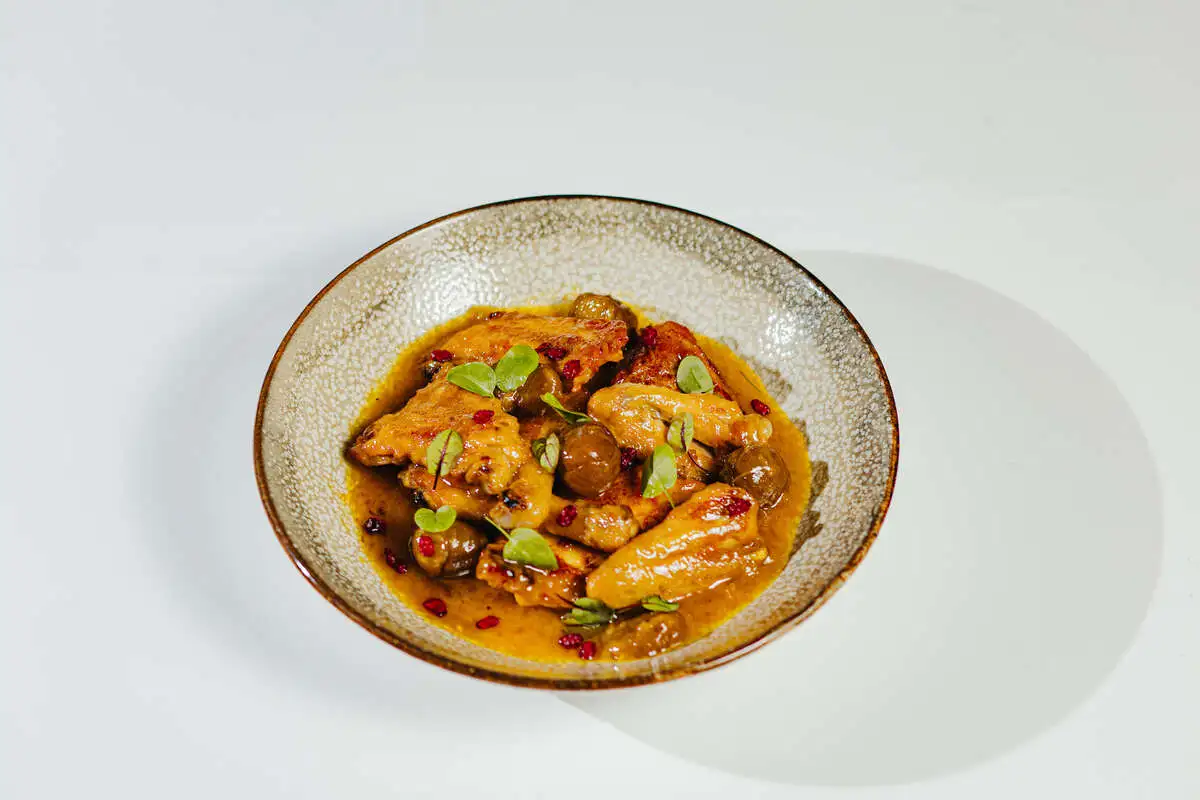 Цыпленок в апельсиновом соусе