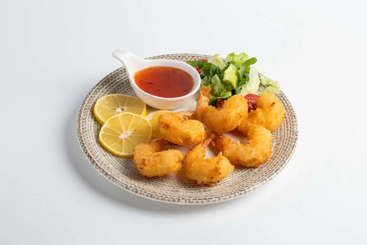 Креветки в кляре