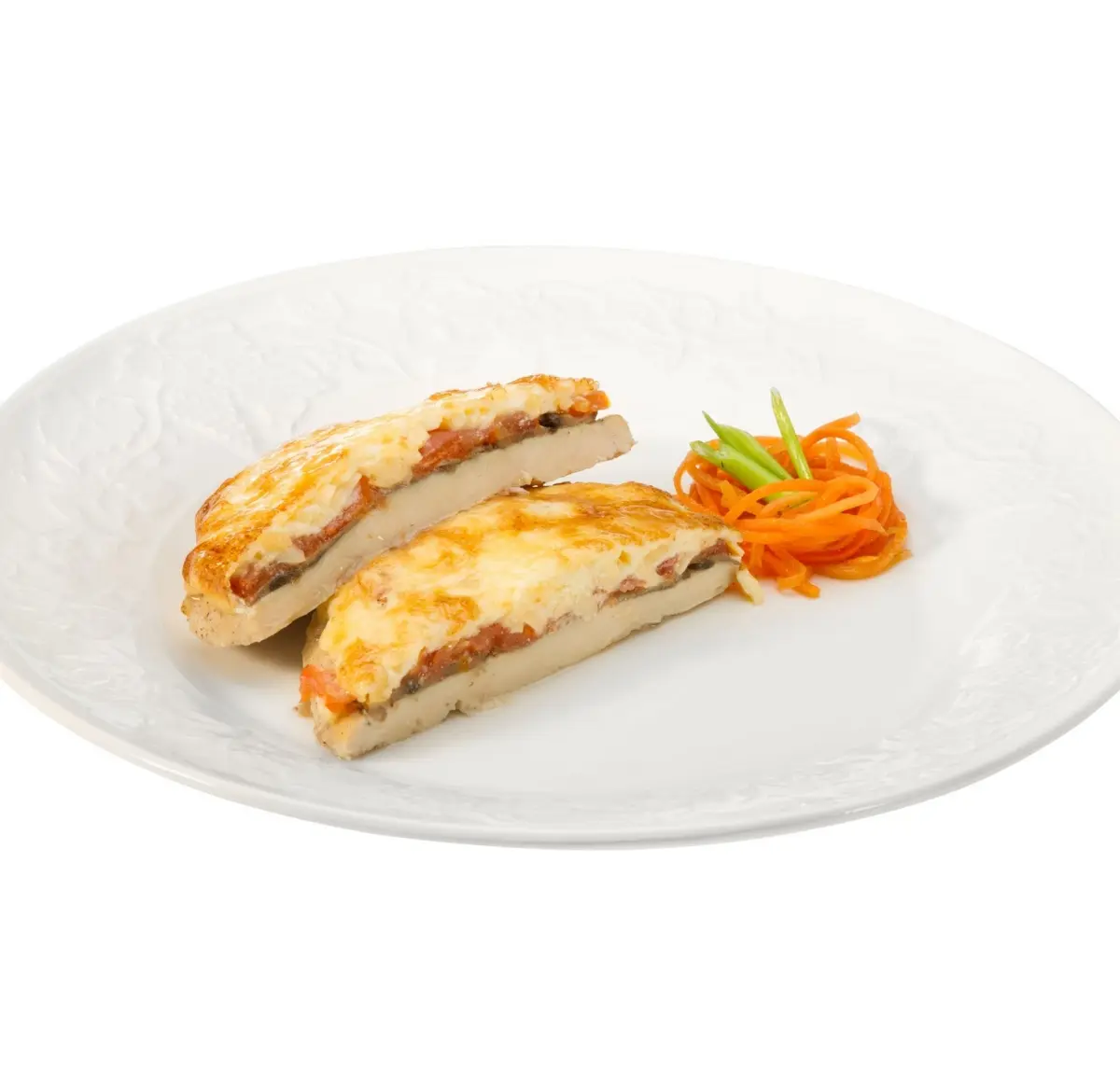 Куриная отбивная с сыром