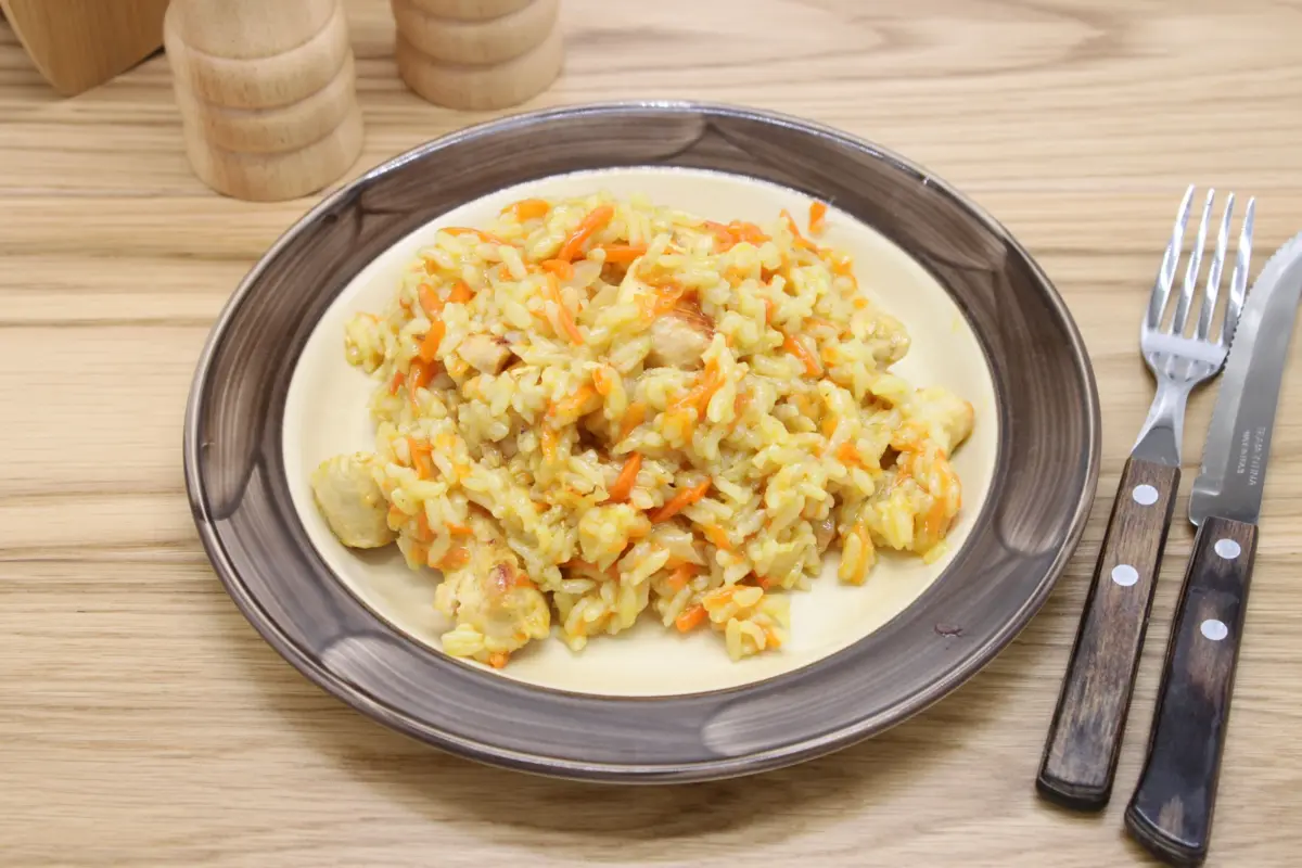 Плов с курицей