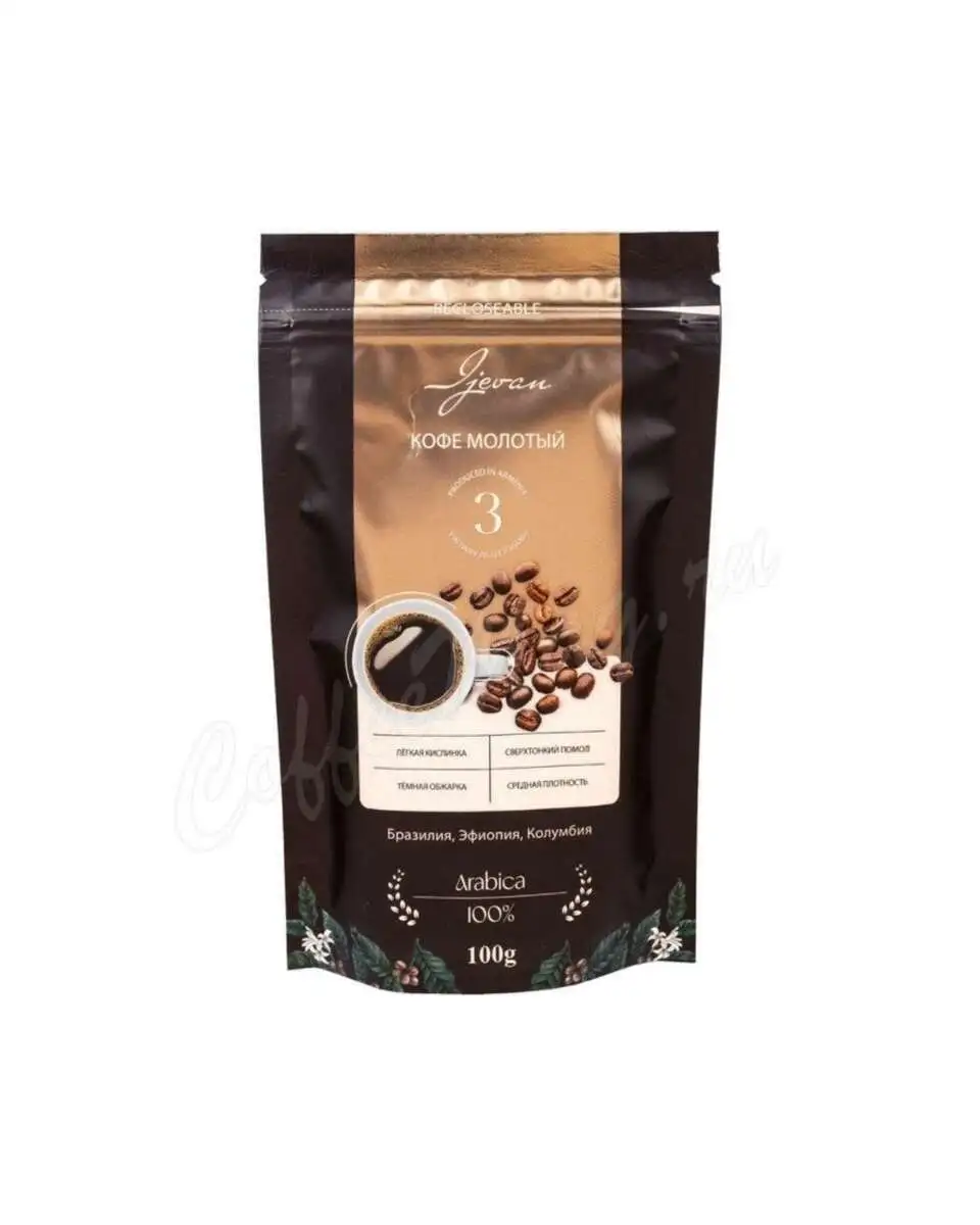 Кофе молот. №2 ИДЖЕВАН 100гр.(м)
