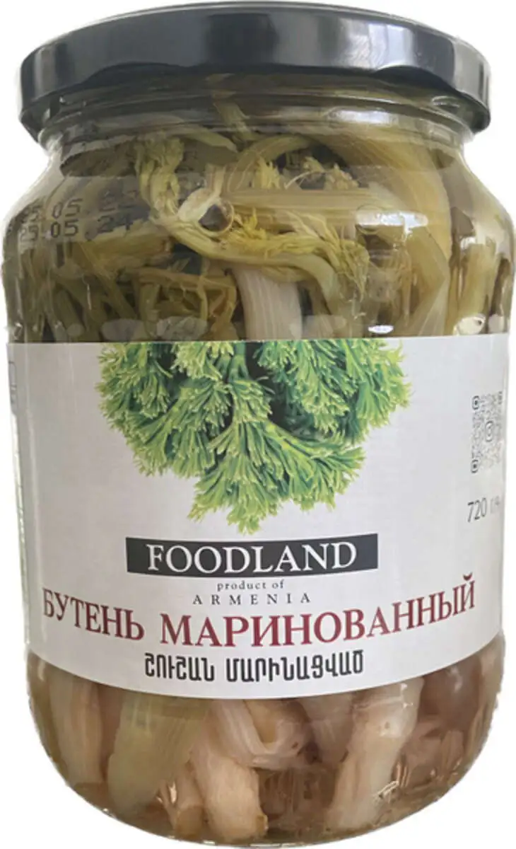 Бутень Маринованный Фудлэнд 720г(м)