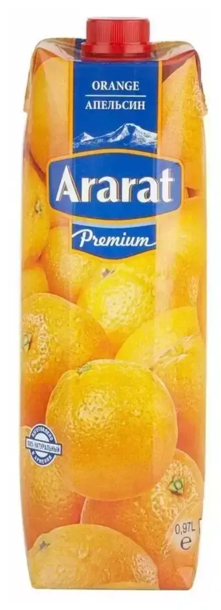 Сок Апельсиновый АРАРАТ 970мл(м)