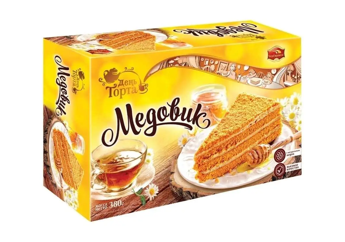 Торт Медовик Черемушки 380г