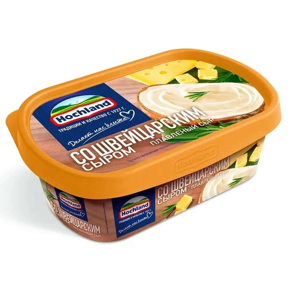 Сыр Хохланд Плавленый с Сыром Маасдам 200г(м)