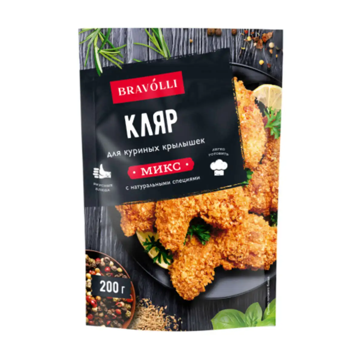 Вэлли Кляр для Куриных Крылышек 200г(м)