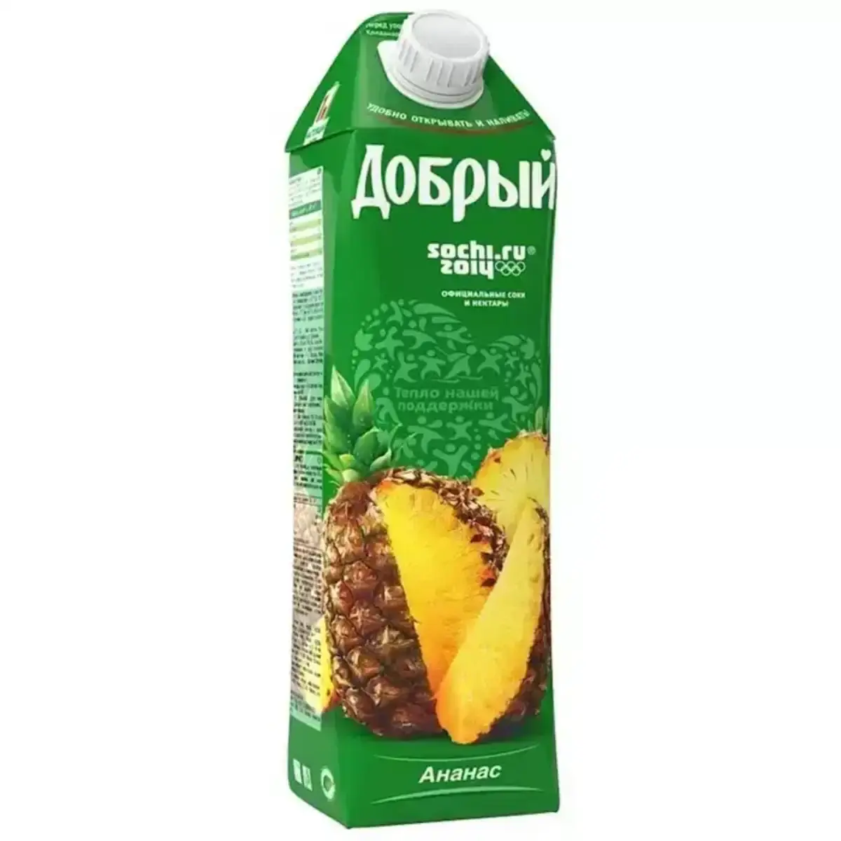 Нектар Добрый Ананас/Яблоко 1л