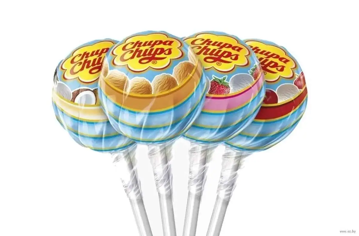 Карамель Чупа Чупс Вкус Мороженого(м)