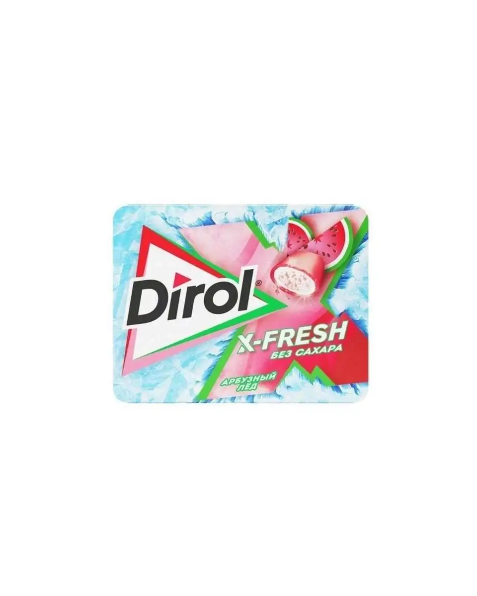 Жеват.Резинка Дирол Фреш Арбузный Лед 16г(м)
