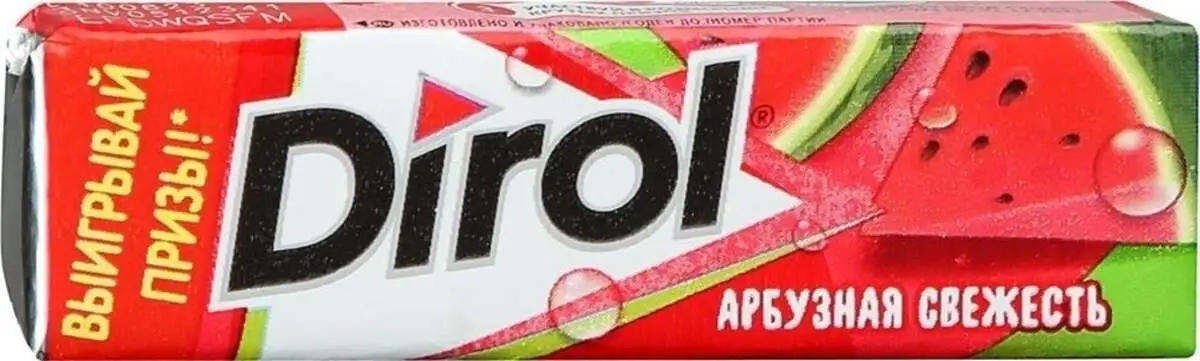 Жевательная Резинка Дирол Арбуз 13,6г(м)