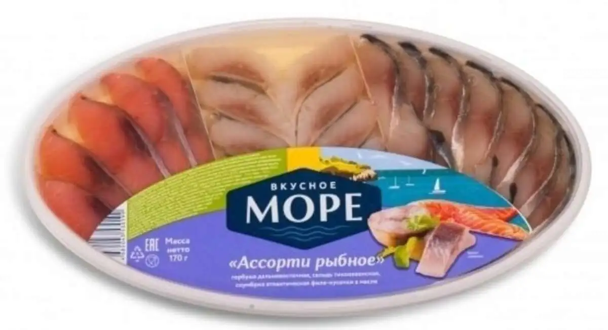 Ассорти Рыбное Скумбрия/Сельдь с/с в Масле 150г(м)