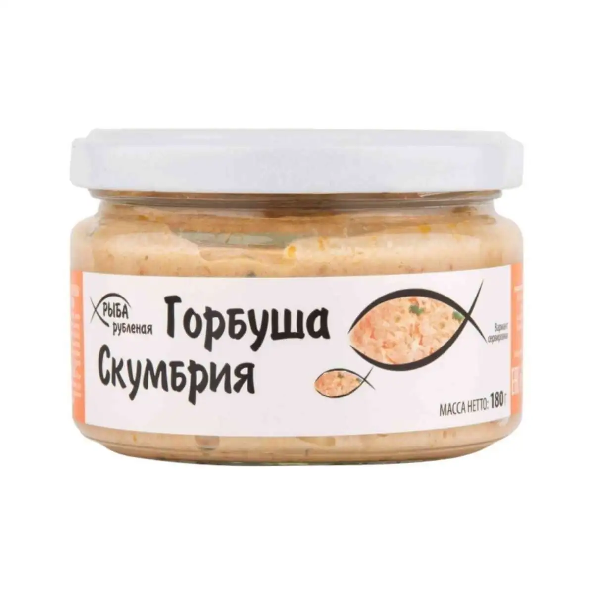 Европром Горбуша/Скумбрия Рубленая 180г