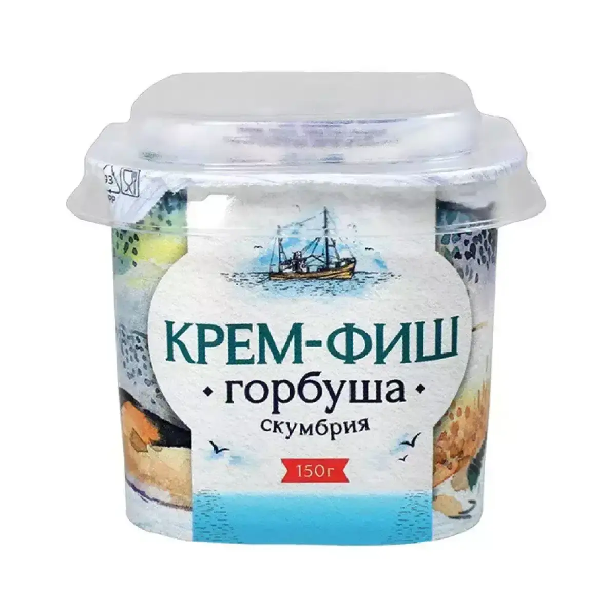 Крем-Фиш Горбуша/Скумбрия 150г(м)