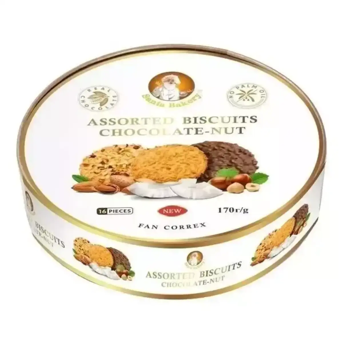 Печенье Санта Бакери с Шоколадом 135г(м)