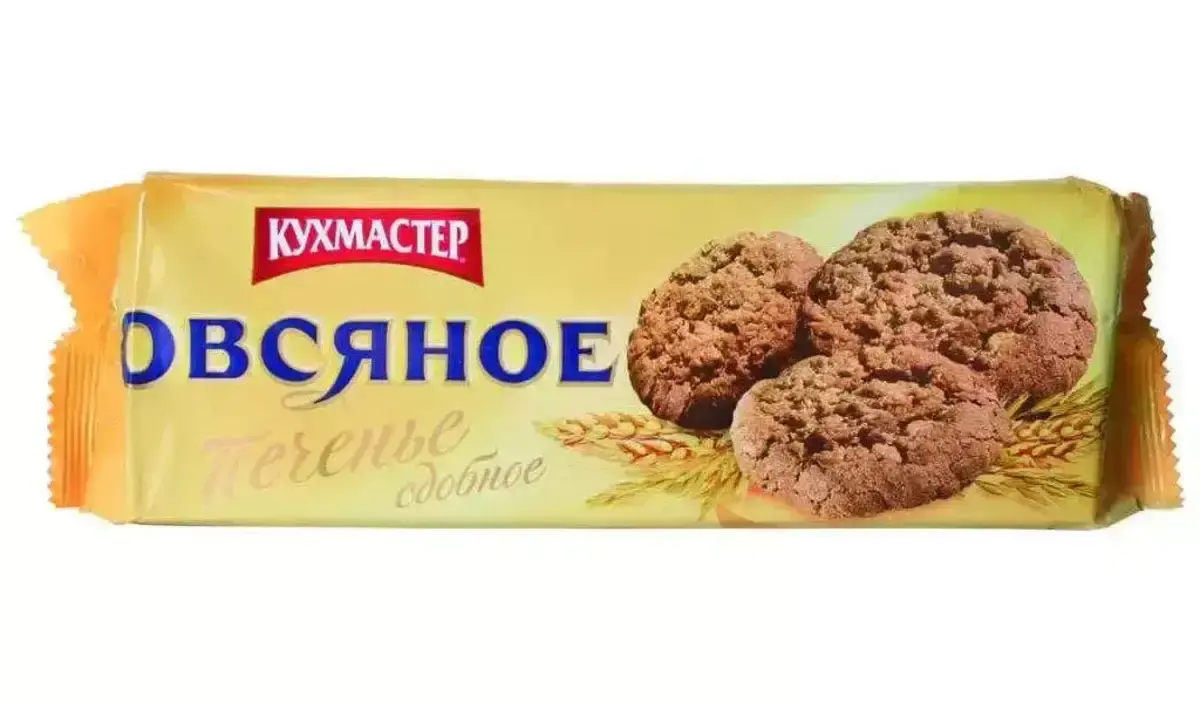 Печенье Кухмастер Овсяное 270г(м)