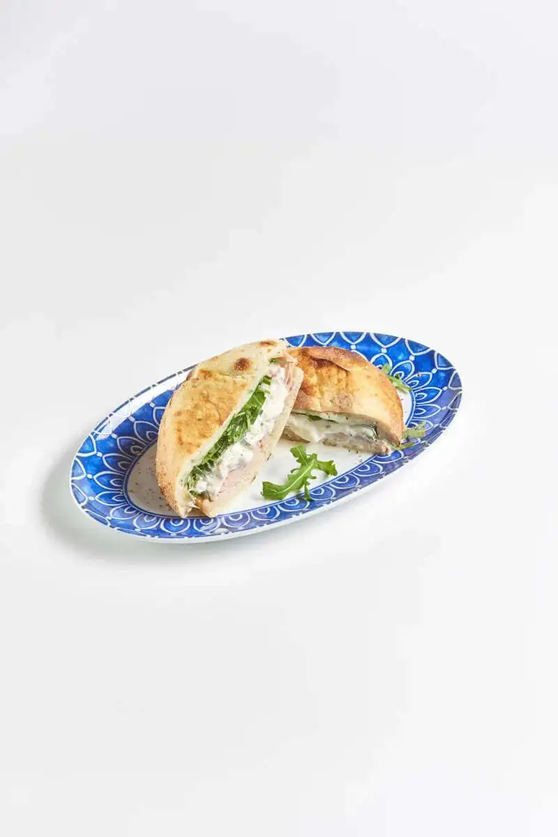 Пучча мортаделла из индейки и страчателла