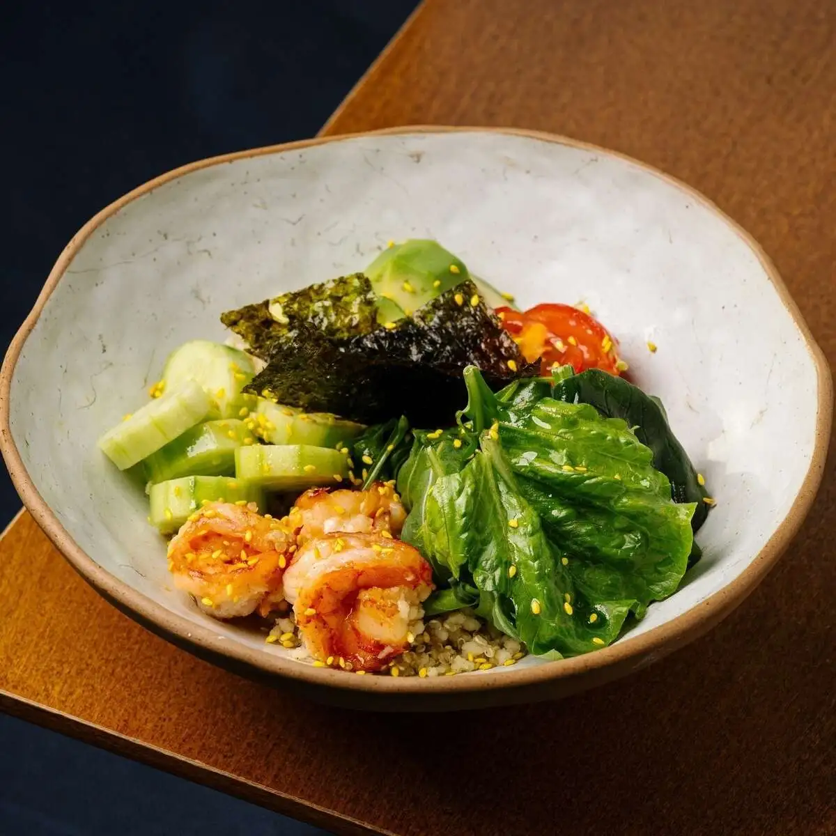  Поке с креветками