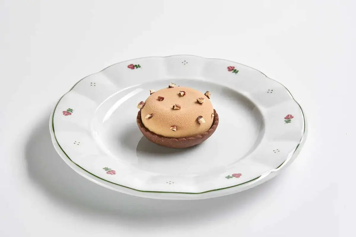 Тарталетка банан-пекан