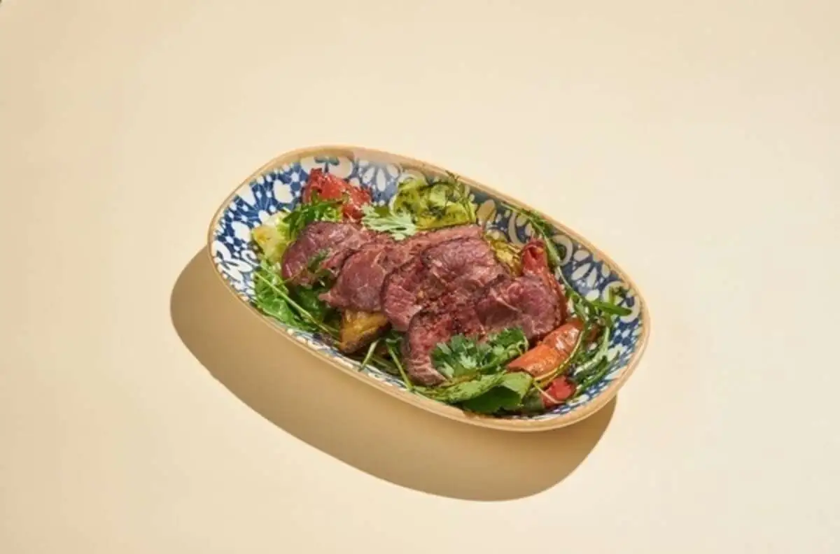 Мангал салат с ростбифом