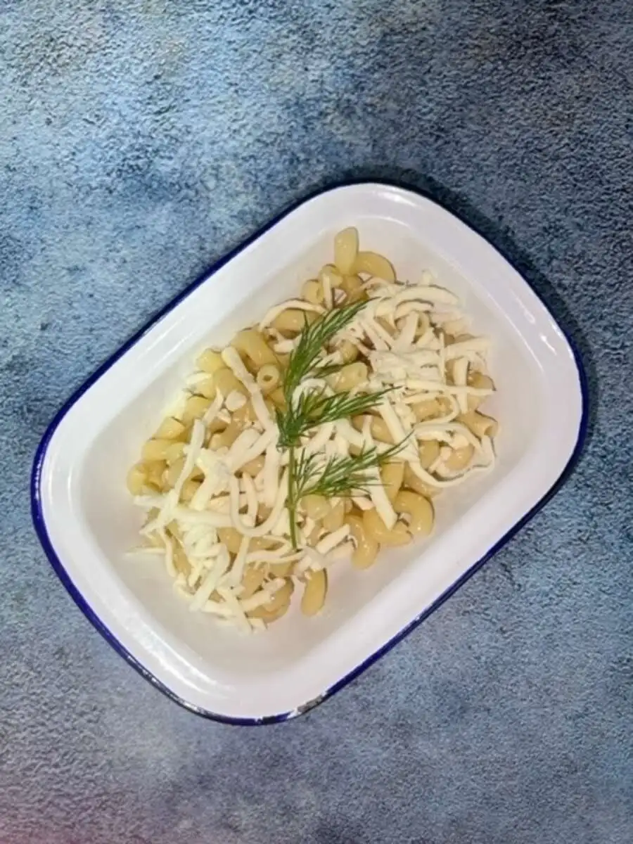 Макароны с Моцареллой 