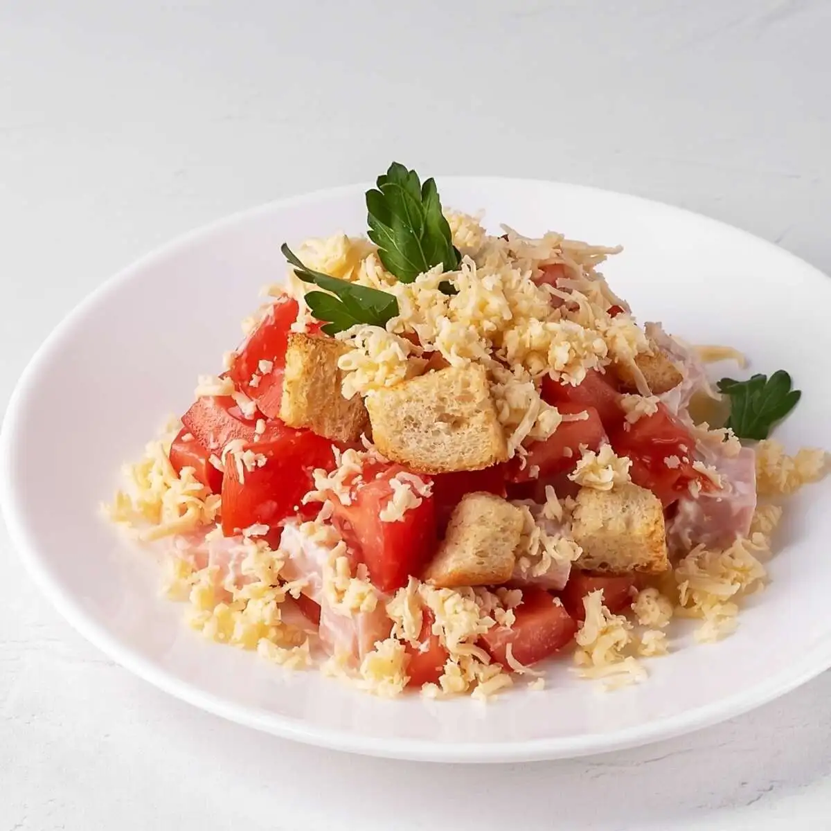 Салат Ветчинный