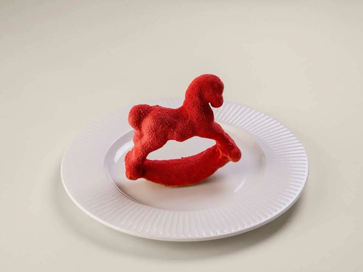 Десерт "Красная лошадка"