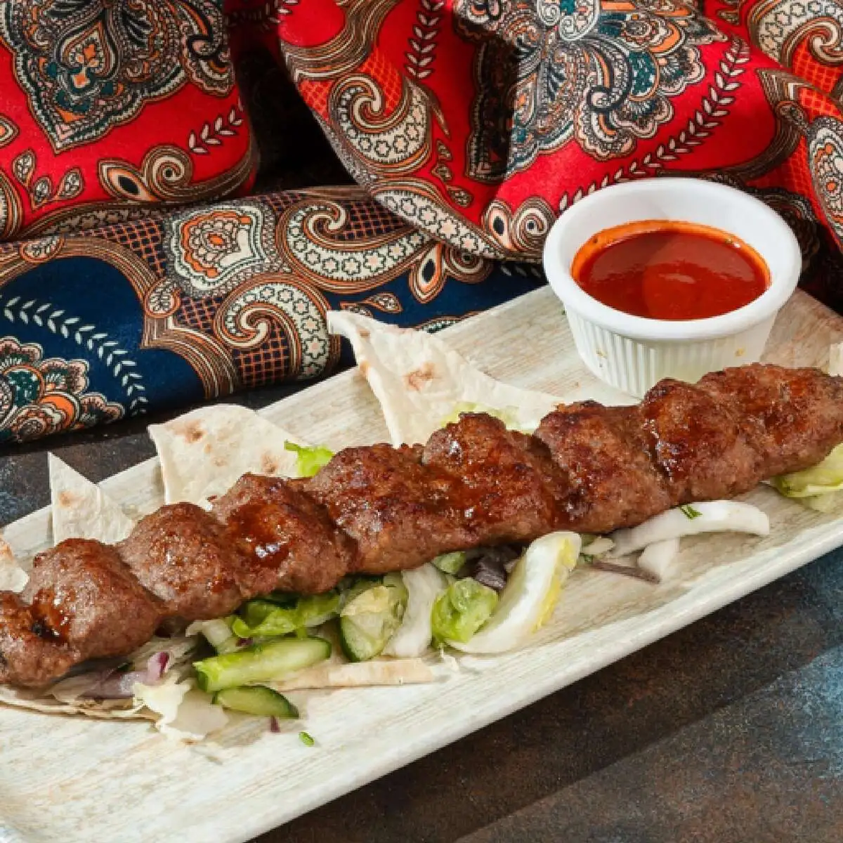 Шашлык из куриного бедра