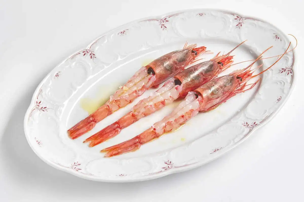 Крудо из креветки Карабинерос